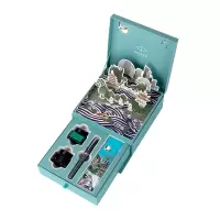 派克(PARKER)IM暗夜绿墨水笔+杭州礼盒