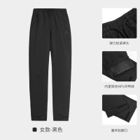 骆驼女羽绒冲锋裤A1W168155黑色S-2XL 尺码请备注