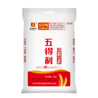 五得利六星超精小麦粉5kg 袋装 饺子面粉馒头烙饼家庭美食粉