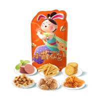 良品铺子 小萌仙礼包壹号 休闲零食坚果炒货 670g