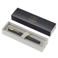 派克(PARKER)威雅XL经典黑金夹宝珠笔