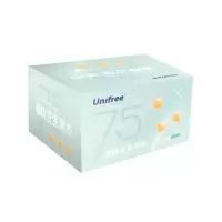 unifree酒精卫生湿巾75%度杀菌消毒儿童学生单独包装100片便携装