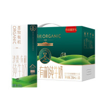 蒙牛(MENGNIU)圣牧沙漠有机纯牛奶(优醇)250ml*10包