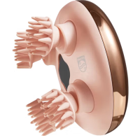 飞利浦 头部按摩器头皮按摩爪按摩仪家用电动揉捏按压 PPM3101H 蜜桃粉 货期5-10天