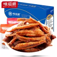 味滋源小鱼仔175g整箱装香辣酱汁混合口味开袋即食办公室居家休闲小零食