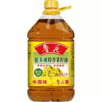鲁花 特香菜籽油5L*1 食用油 低芥酸特香菜籽油 5L 物理压榨