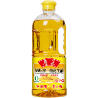 鲁花 花生油1L*2瓶 食用油 5S 物理压榨 压榨一级