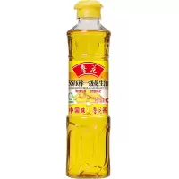 鲁花 花生油500ml*1 食用油 5S 物理压榨 压榨一级