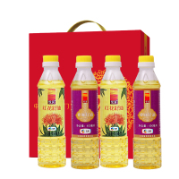 中粮·悦润 万紫千红健康油礼盒A 亚麻籽油400ml*2+红花籽油400ml*2 1600ml