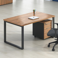 域赢职员办公桌组合职员桌屏风卡座员工位电脑桌椅单人位[不含柜椅]