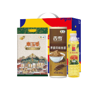 福临门 中粮“颖动中国”粮油套装A 1800g+400ml