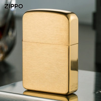 ZIPPO之宝打火机 1941复刻 拉丝黄铜1941B 打火机 防风火机