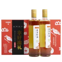 陇间柒月 油茶籽油双支礼盒装(500ml*2)