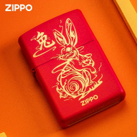 ZIPPO之宝打火机 祥云瑞兔 LZE-0636 防风打火机