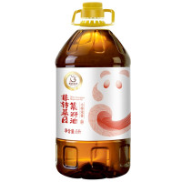 天府好粮油 非转基因食用油 四川小榨菜籽油 5L(三星)