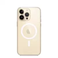 适用iPhone15Pro保护套新款苹果14ProMax磁吸手机壳13magsafe无线充电动画12透明1669XD