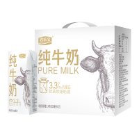 君乐宝(JUNLEBAO) 优选牧场纯牛奶200ml*12