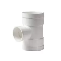 联塑 90°异径三通PVC-U排水配件白色 dn200×110 单位:个