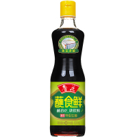 鲁花 蘸食鲜酱油500ml*1 压榨原汁特级生抽 炒菜凉拌调味品 褐色