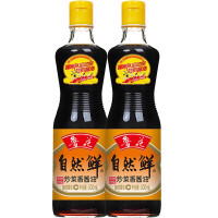 鲁花 炒菜香酱油500ml*2 凉拌炒菜家用 调味品 褐色