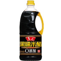 鲁花 黑糯米醋1L*1 黑糯米酿造 零添加固态发酵 凉拌炒菜 厨房调味品