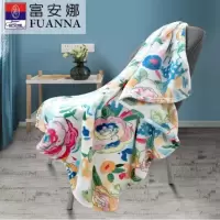 富安娜 单层法兰绒毯-摩卡时光礼盒包装26*17*9cm