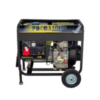 伊藤动力 YT9000E3 单/三相双电压柴油发电机 额定功率5.8KW 定制/1台 电启动四冲程单缸柴油机