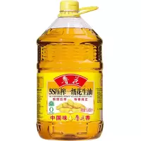 鲁花花生油5L 食用油 5S压榨一级