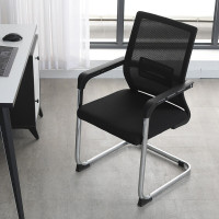 域赢办公椅职员电脑椅会议椅子弓形椅透气网布椅人体工学椅