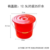 WAHL 家用塑料手提水桶 有盖款 12.5L 单位:个