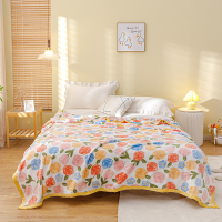 雅鹿 雪貂绒毯-玫瑰花园 YLT2301 1.8m