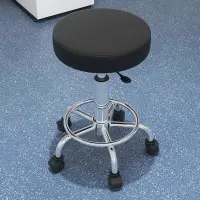 域赢防静电椅子吧台椅凳子工厂车间流水线防静电椅子实验室医院无尘室升降椅子-活动滚轮脚