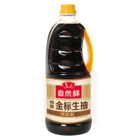 鲁花 金标生抽1.6L*1 调味品 炒菜点蘸腌制调料