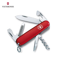 维氏(VICTORINOX)0.3803 瑞士军刀运动员84mm多功能刀户外工具折叠刀红色