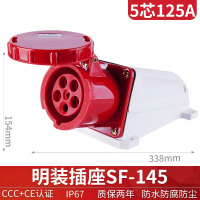 SF-145明装插座5芯125A
