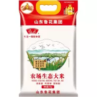 鲁花 农场生态米5kg*1 苏北大米 生态米 大米