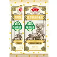 鲁花 (熊猫系列)鸡蛋精细挂面600g*2 中麦鸡蛋精细挂面