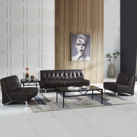 域赢办公沙发商务沙发简约办公室沙发会客接待沙发茶几组合3+1+1+茶几