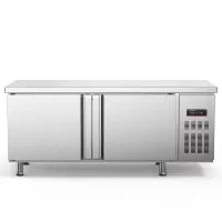 工作台冰柜操作台厨房平冷操作台冰箱1.8*0.8*0.8米全冷冻LC-GZT018