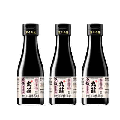 丸庄高鲜酱油150ml*3瓶