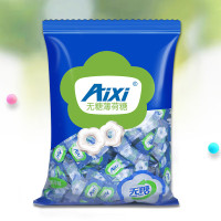 aixi无糖型薄荷糖办公室糖果清新口气火锅店网红散装糖果强劲润喉」760g*6袋 3袋薄荷+3袋柠檬