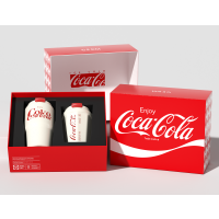 格沵 可口可乐联名款 咖啡杯情侣礼盒(颜色随机)