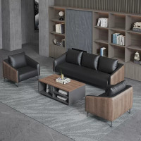 域赢办公沙发商务接 单人沙发