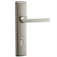 海斯迪克 静音门锁 静音门锁 不锈钢/本色