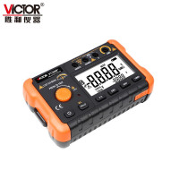 胜利仪器(VICtOR) 数字兆欧表 绝缘电阻测试仪 电子摇表 VC 60B+ 输出电压:250V/500V/1000V