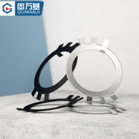 固万基 圆螺母止退垫圈 M90 发黑 50个/卷