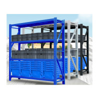 仓储货架家用多层落地超市仓库展示架阳台置物架铁架子角钢储物架