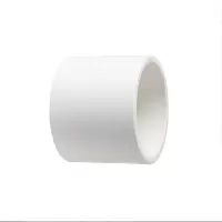 中财 水暖直通 DN15 PVC 等径 白色