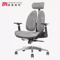 囍诺 普格瑞司人体工程学网布电脑椅人体工学办公椅子老板椅电竞转椅家用PH-W05