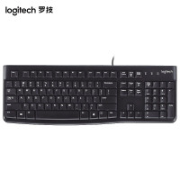 罗技(Logitech) 办公键盘 有线键盘 K120